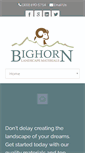 Mobile Screenshot of bighornrocks.com